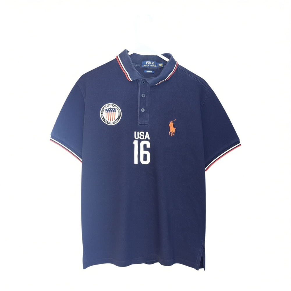 Polo Ralph Lauren USA 16 Custom Fit Polo Shirt